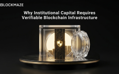 Why Institutional Capital Requires Verifiable Blockchain Infrastructure