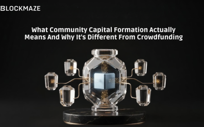 What Community Capital Formation Actually Means (And Why It’s Different From Crowdfunding)