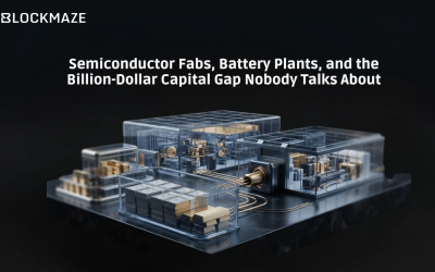 Semiconductor Fabs, Battery Plants, and the Billion-Dollar Capital Gap Nobody Talks About