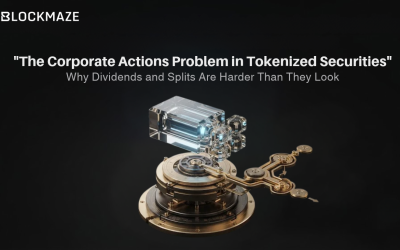 The Corporate Actions Problem in Tokenized Securities: Why Dividends and Splits Are Harder Than They Look
