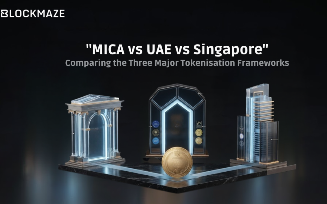 MiCA vs UAE vs Singapore: Comparing the Three Major Tokenisation Frameworks