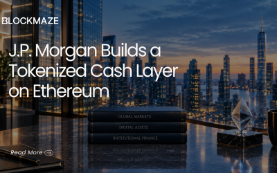 J.P. Morgan Brings Tokenized Cash to Ethereum With JLTXX and MONY