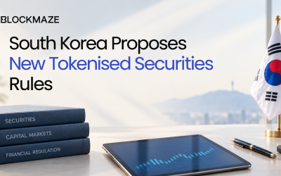 South Korea Proposes Rules to Bring Tokenised Stocks, Bonds and Funds Into Its Securities Framework